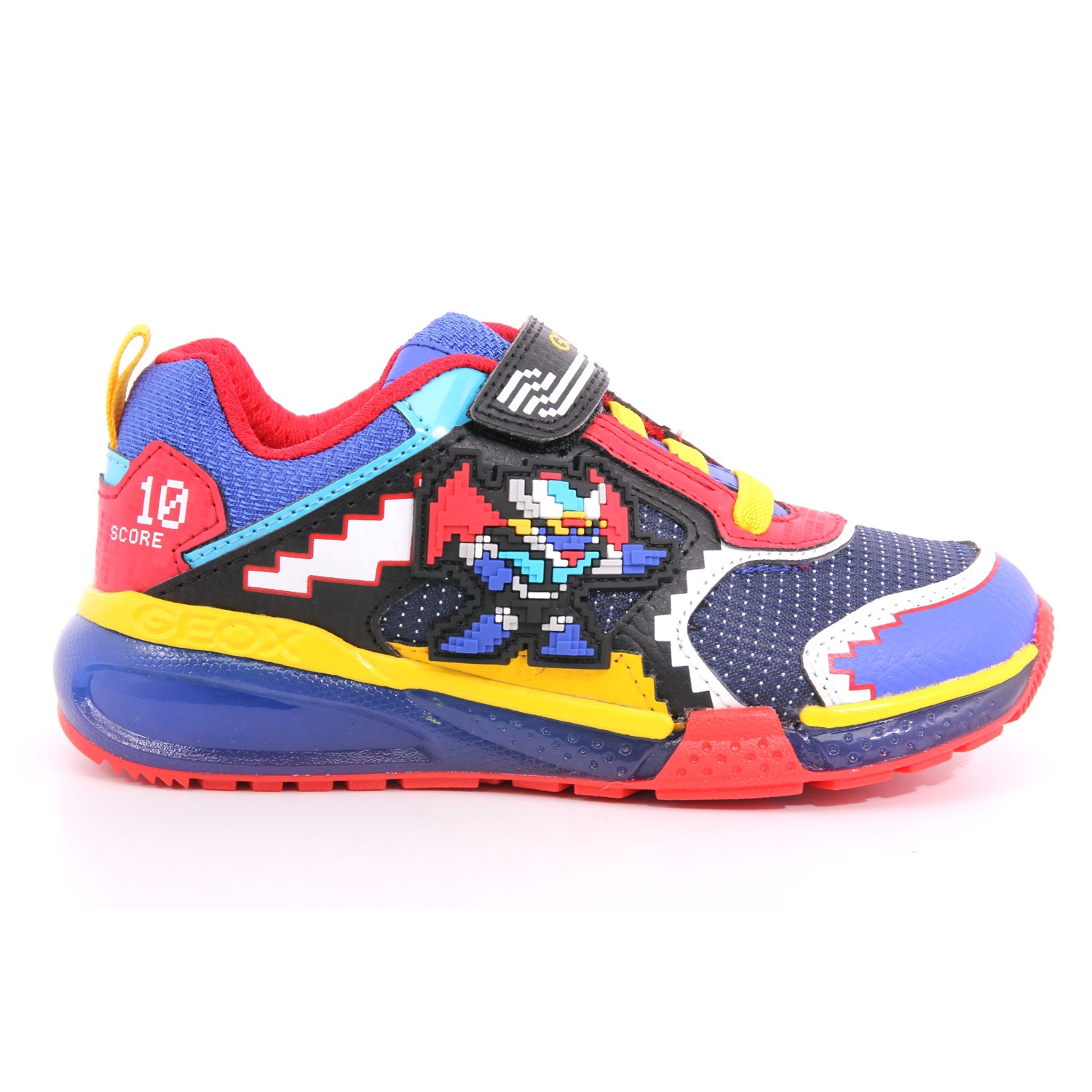 Scarpa Strappi + Elastico Geox Bambino Azzurro Scarpa Strappi + Elastico Geox Bambino Azzurro Scarpe 466 - J26FEA