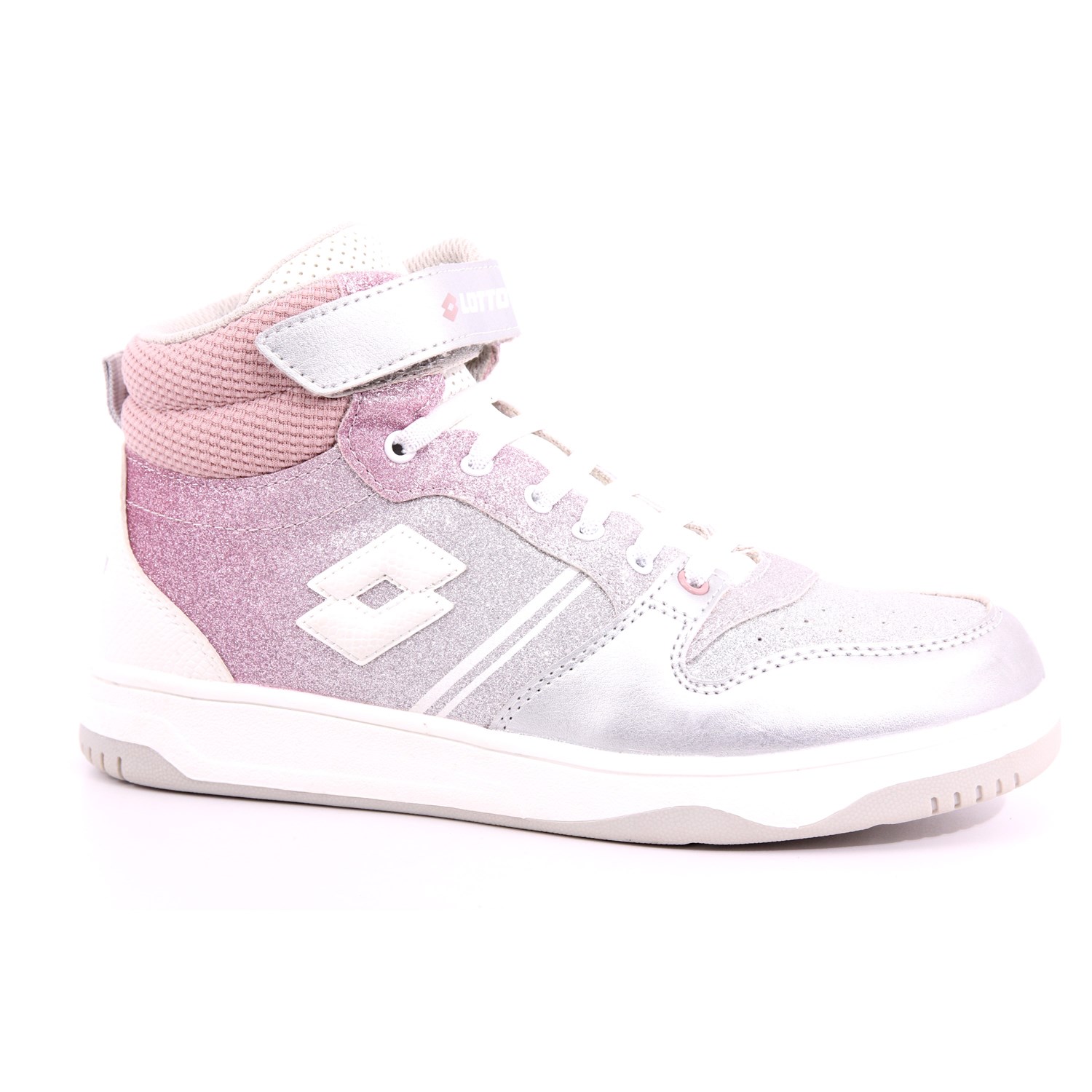 Scarpa Strappi + Elastico Lotto Bambina Argento Scarpa Strappi + Elastico Lotto Bambina Argento Scarpe 207 - 218170