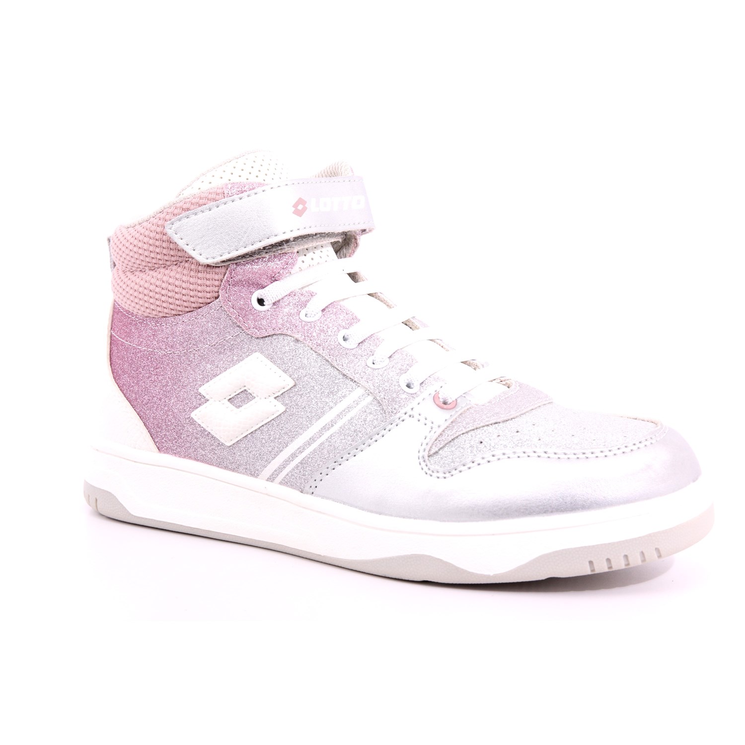 Scarpa Strappi + Elastico Lotto Bambina Argento Scarpa Strappi + Elastico Lotto Bambina Argento Scarpe 207 - 218170