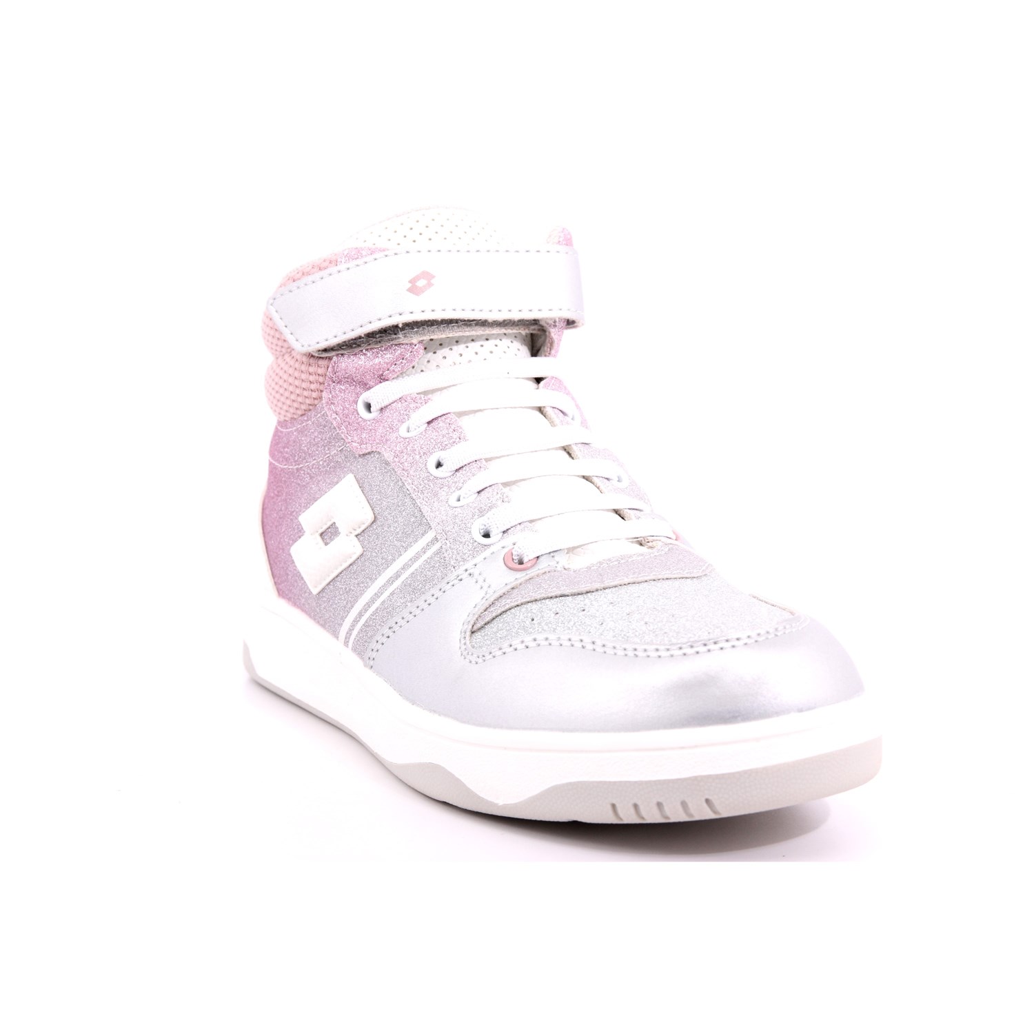 Scarpa Strappi + Elastico Lotto Bambina Argento Scarpa Strappi + Elastico Lotto Bambina Argento Scarpe 207 - 218170