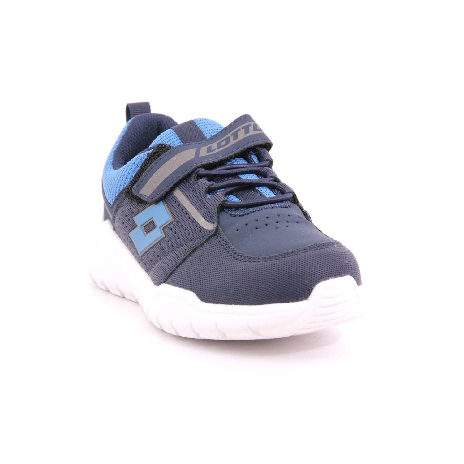 Scarpa Strappi + Elastico Lotto Bambino Blu Scarpa Strappi + Elastico Lotto Bambino Blu Scarpe 210 - 218185