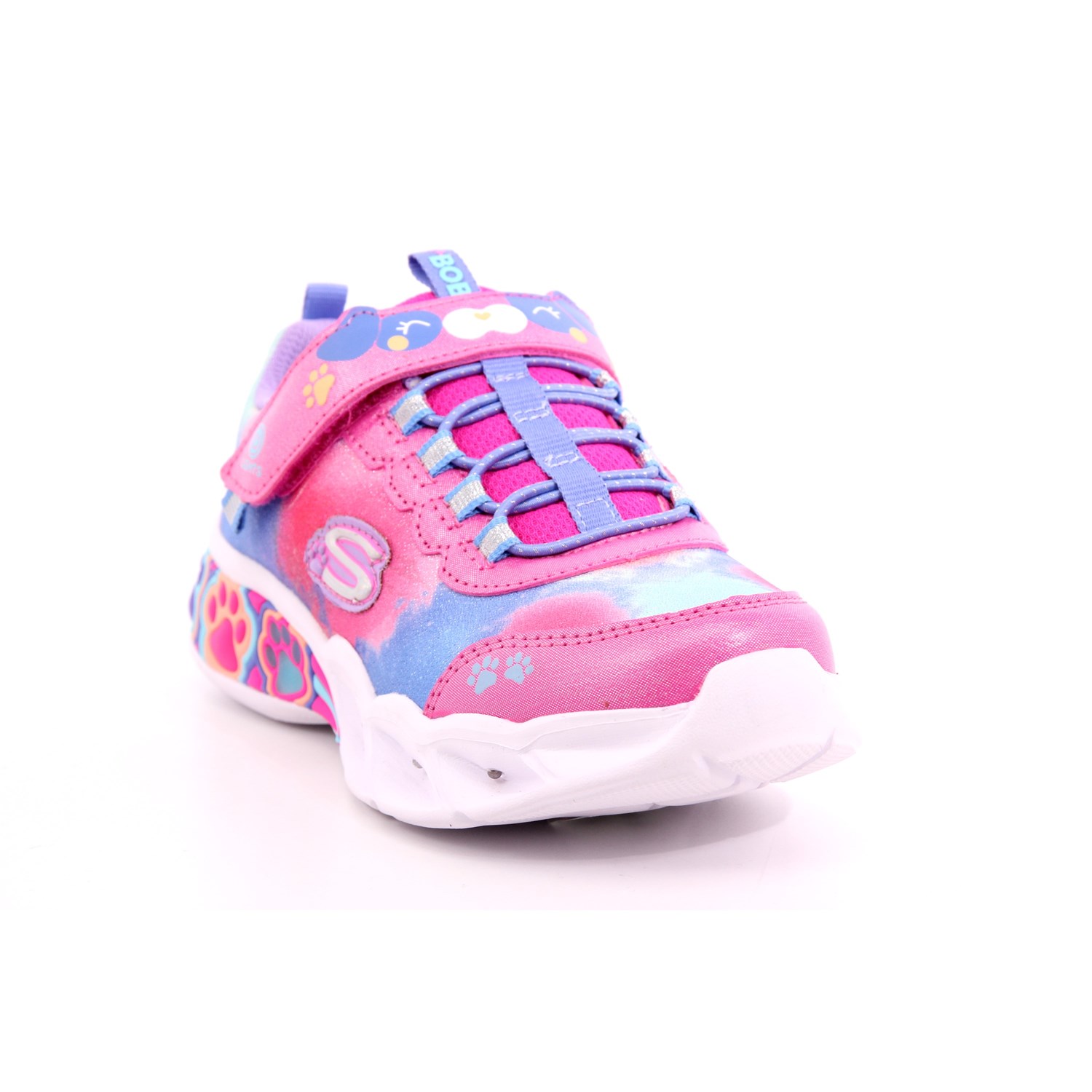 Scarpa Strappi + Elastico Skechers Bambina Fuxia Scarpa Strappi + Elastico Skechers Bambina Fuxia Scarpe 218 - 300100L