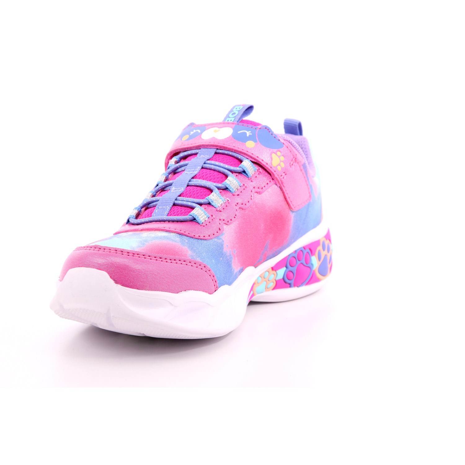 Scarpa Strappi + Elastico Skechers Bambina Fuxia Scarpa Strappi + Elastico Skechers Bambina Fuxia Scarpe 218 - 300100L