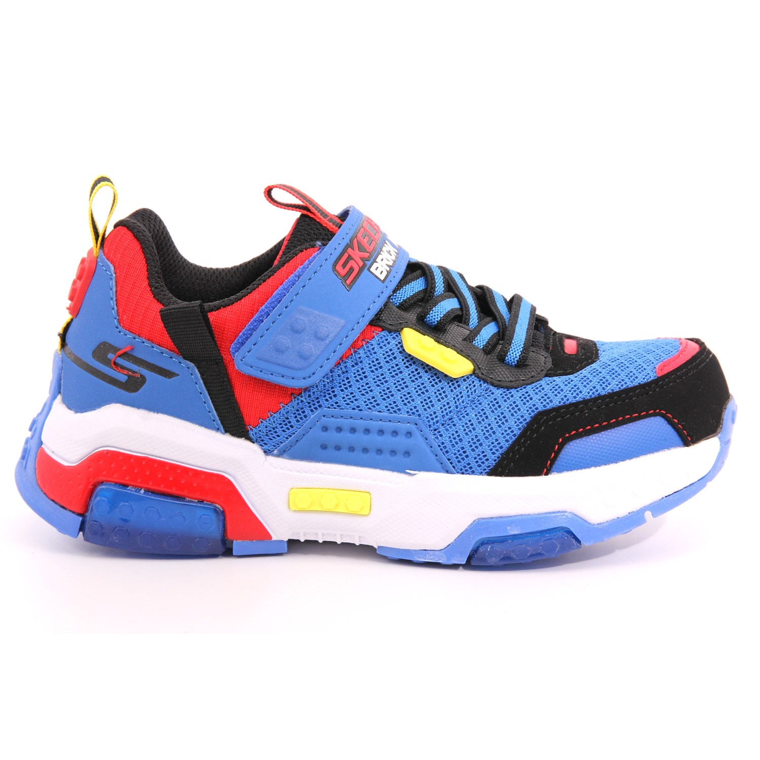 Scarpa Strappi + Elastico Skechers Bambino Azzurro Scarpa Strappi + Elastico Skechers Bambino Azzurro Scarpe 222 - 402219L