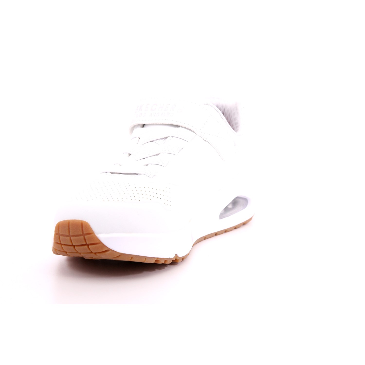 Scarpa Strappi + Elastico Skechers Bambino Bianco Scarpa Strappi + Elastico Skechers Bambino Bianco Scarpe 223 - 403673L