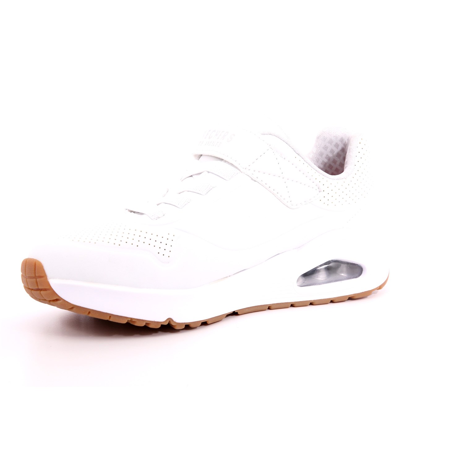 Scarpa Strappi + Elastico Skechers Bambino Bianco Scarpa Strappi + Elastico Skechers Bambino Bianco Scarpe 223 - 403673L