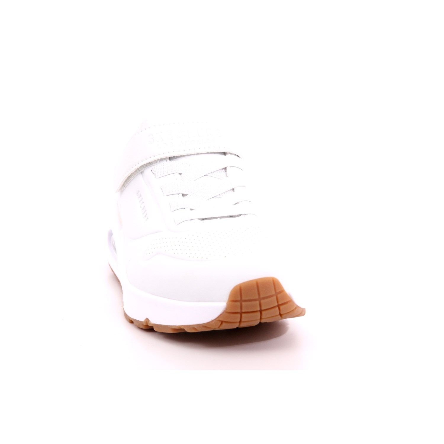 Scarpa Strappi + Elastico Skechers Bambino Bianco Scarpa Strappi + Elastico Skechers Bambino Bianco Scarpe 223 - 403673L