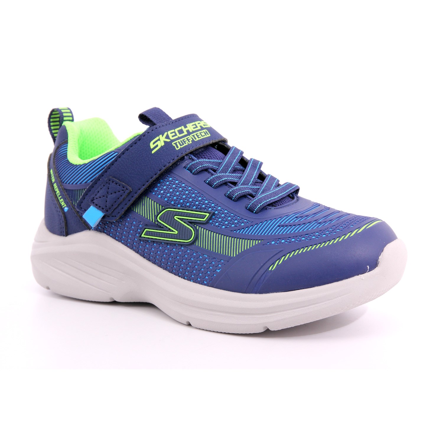 Scarpa Strappi + Elastico Skechers Bambino Azzurro Scarpa Strappi + Elastico Skechers Bambino Azzurro Scarpe 224 - 403861L