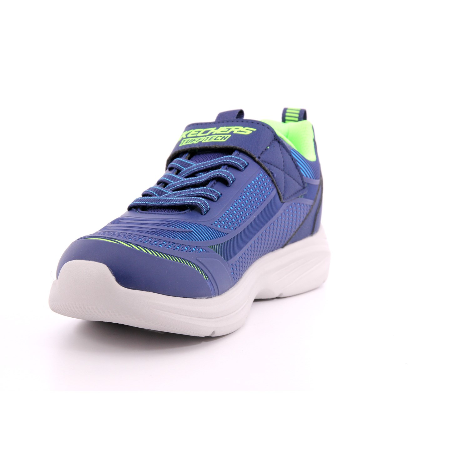 Scarpa Strappi + Elastico Skechers Bambino Azzurro Scarpa Strappi + Elastico Skechers Bambino Azzurro Scarpe 224 - 403861L
