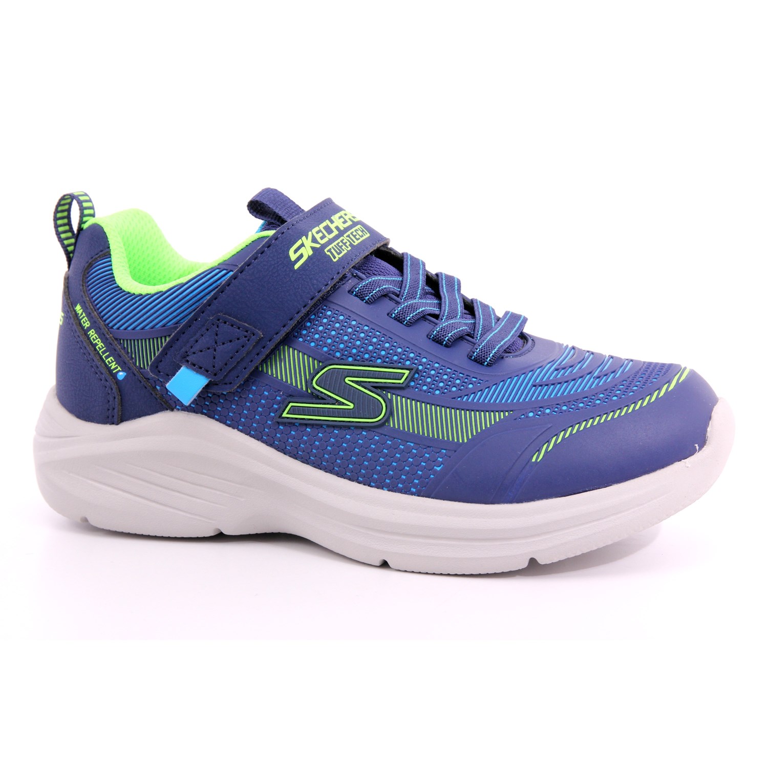Scarpa Strappi + Elastico Skechers Bambino Azzurro Scarpa Strappi + Elastico Skechers Bambino Azzurro Scarpe 224 - 403861L