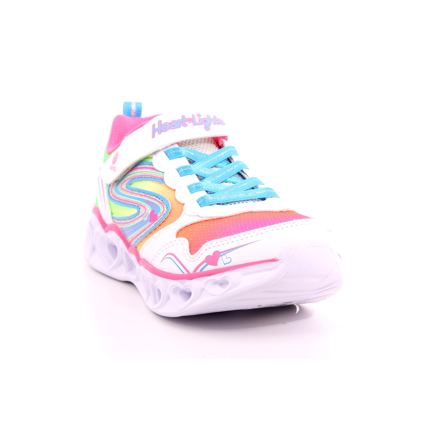 Scarpa Strappi + Elastico Skechers Bambina Bianco Scarpa Strappi + Elastico Skechers Bambina Bianco Scarpe 229 - 20294L