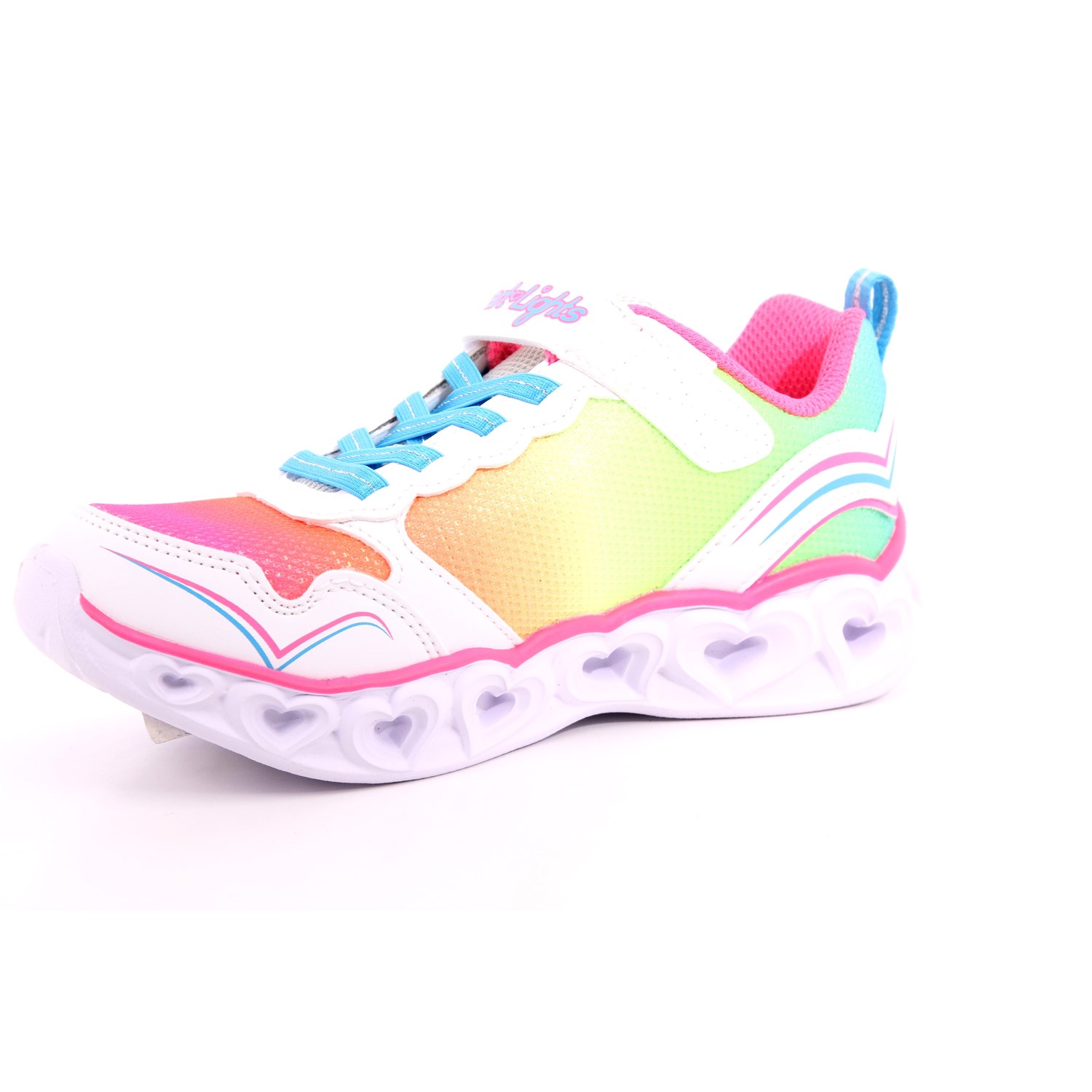Scarpa Strappi + Elastico Skechers Bambina Bianco Scarpa Strappi + Elastico Skechers Bambina Bianco Scarpe 229 - 20294L