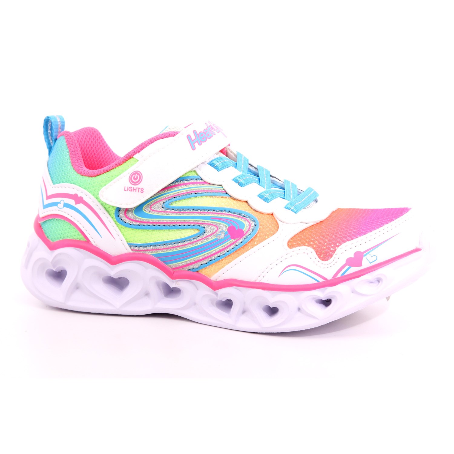 Scarpa Strappi + Elastico Skechers Bambina Bianco Scarpa Strappi + Elastico Skechers Bambina Bianco Scarpe 229 - 20294L
