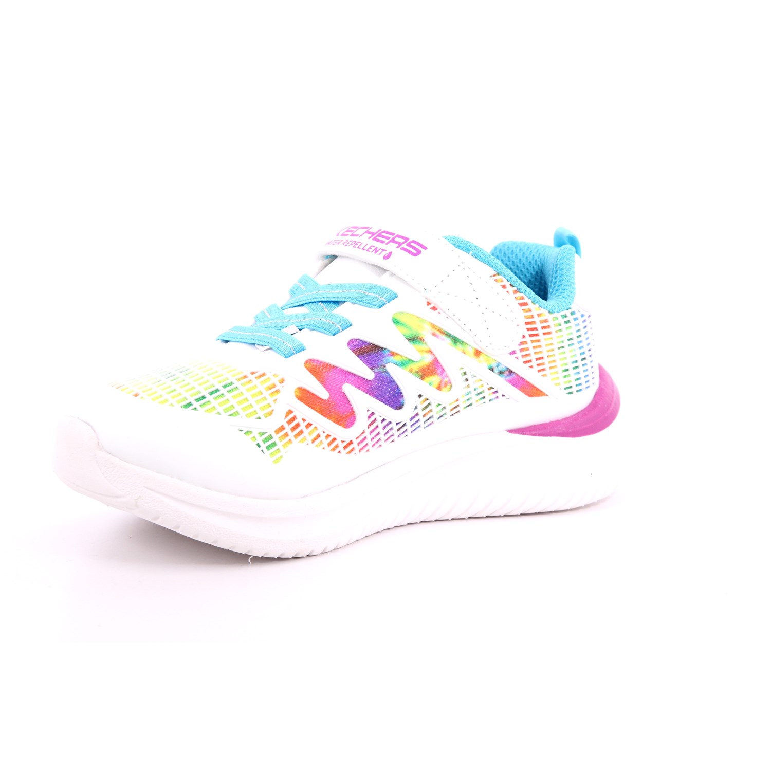 Scarpa Strappi + Elastico Skechers Bambina Bianco Scarpa Strappi + Elastico Skechers Bambina Bianco Scarpe 230 - 302434N