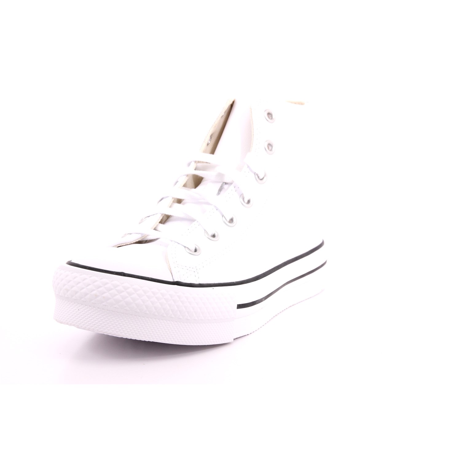 Scarpa Allacciata Converse Bambina Bianco Scarpa Allacciata Converse Bambina Bianco Scarpe 469 - A02486C