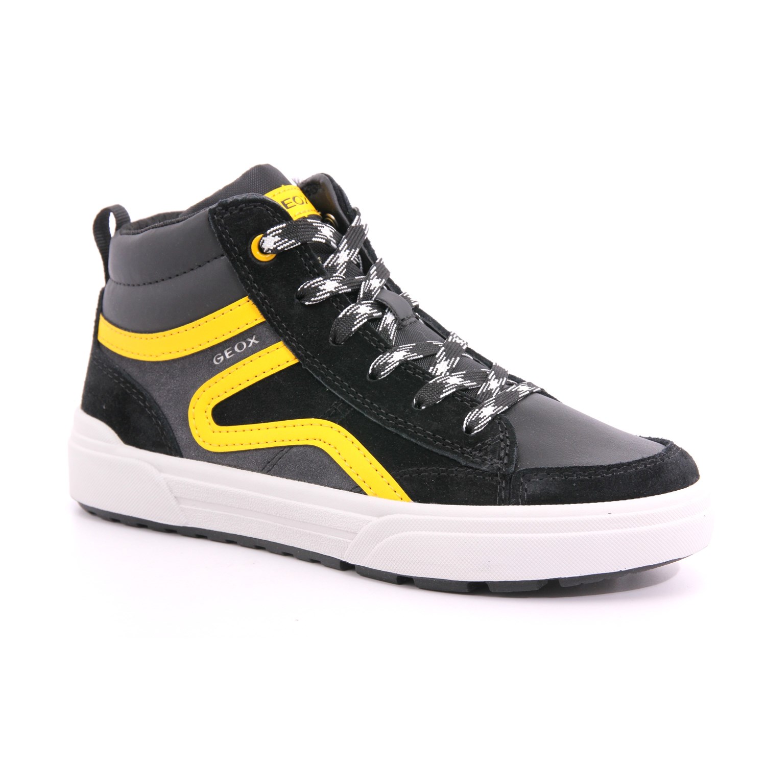 Scarpa Allacciata Geox Bambino Nero Scarpa Allacciata Geox Bambino Nero Scarpe 470 - J26HAB