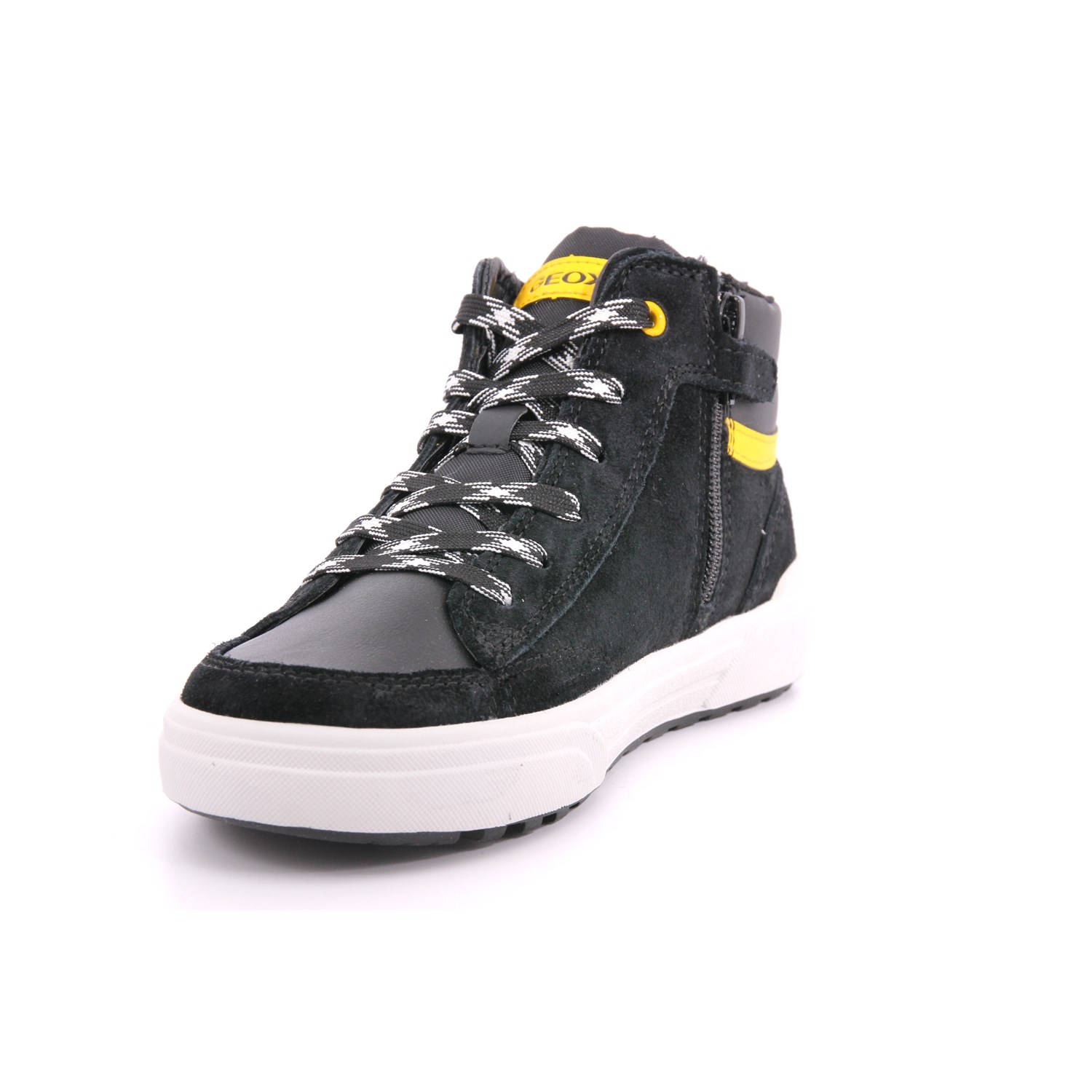 Scarpa Allacciata Geox Bambino Nero Scarpa Allacciata Geox Bambino Nero Scarpe 470 - J26HAB
