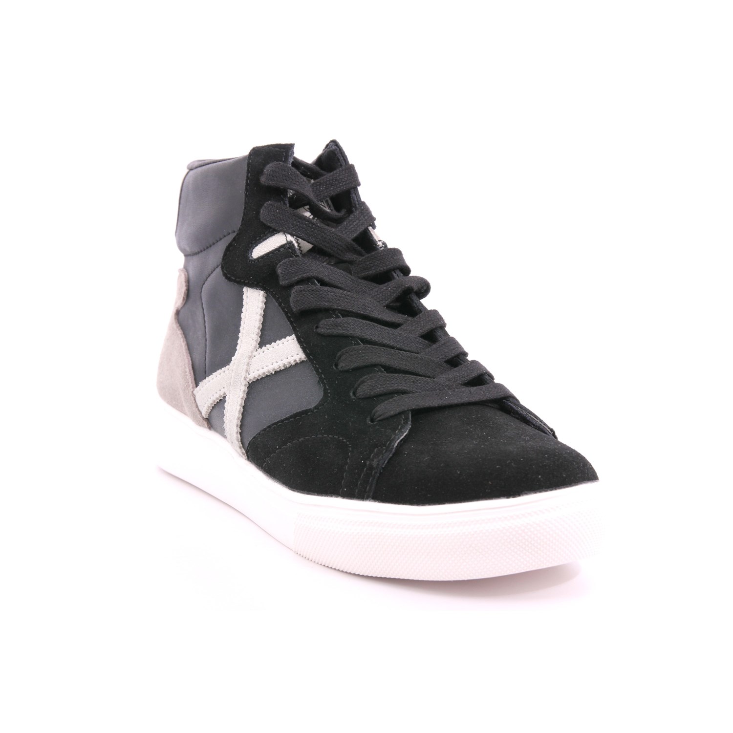 Scarpa Allacciata Munich Uomo Nero Scarpa Allacciata Munich Uomo Nero Scarpe 156 - 8335013