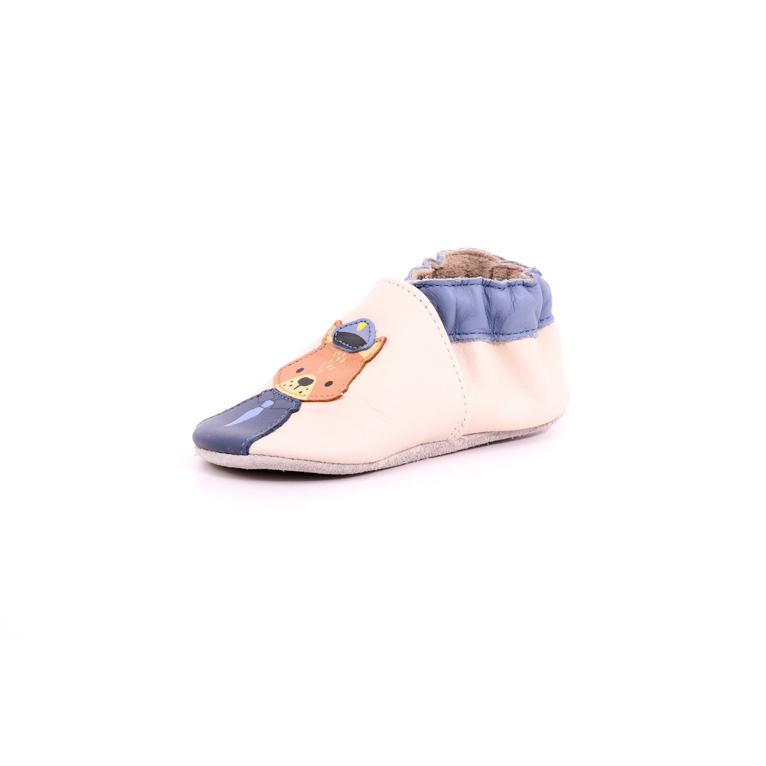 Scarpina Culla Robeez Bambino Beige Scarpina Culla Robeez Bambino Beige Scarpe 15 - 890500