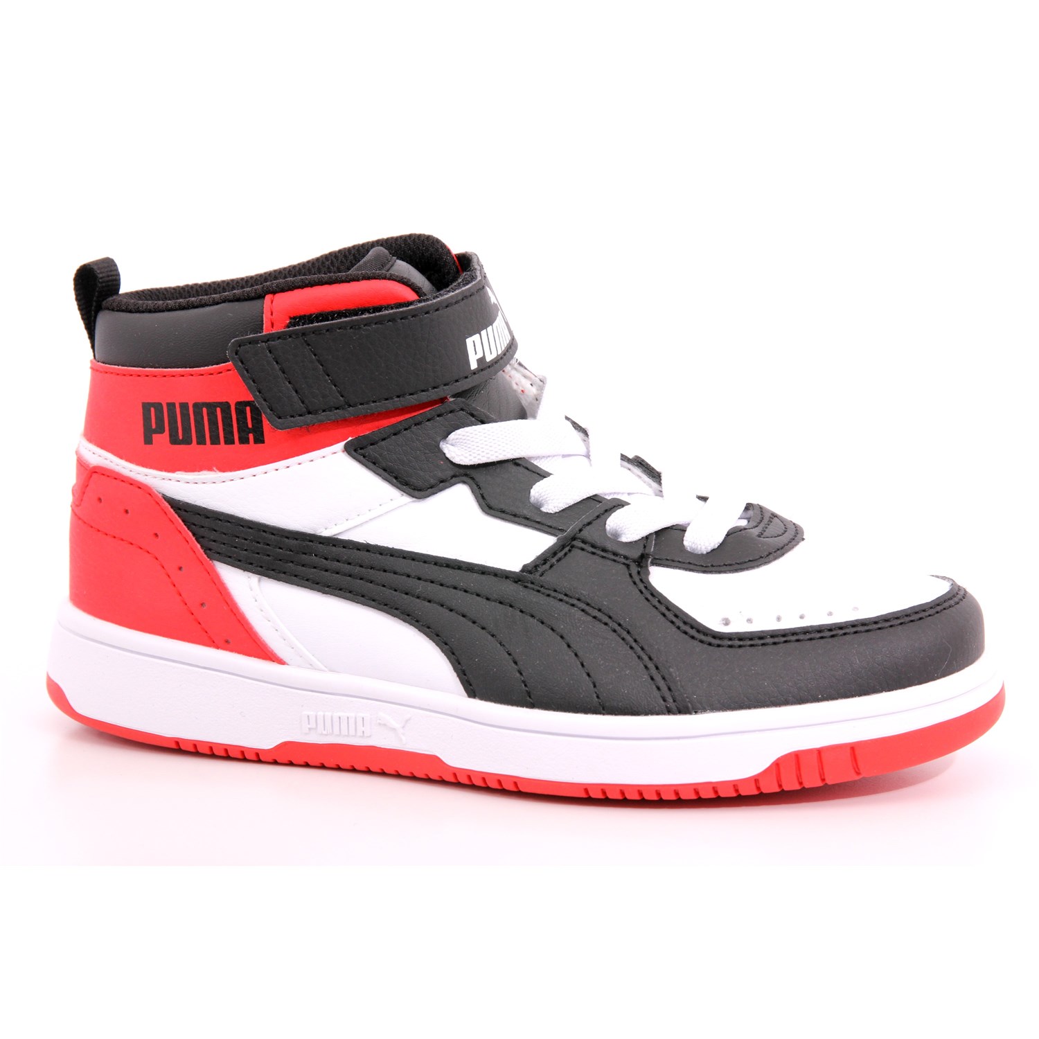 Scarpa Strappi + Elastico Puma Bambino Bianco/nero Scarpa Strappi + Elastico Puma Bambino Bianco/nero Scarpe 1091 - 37468803