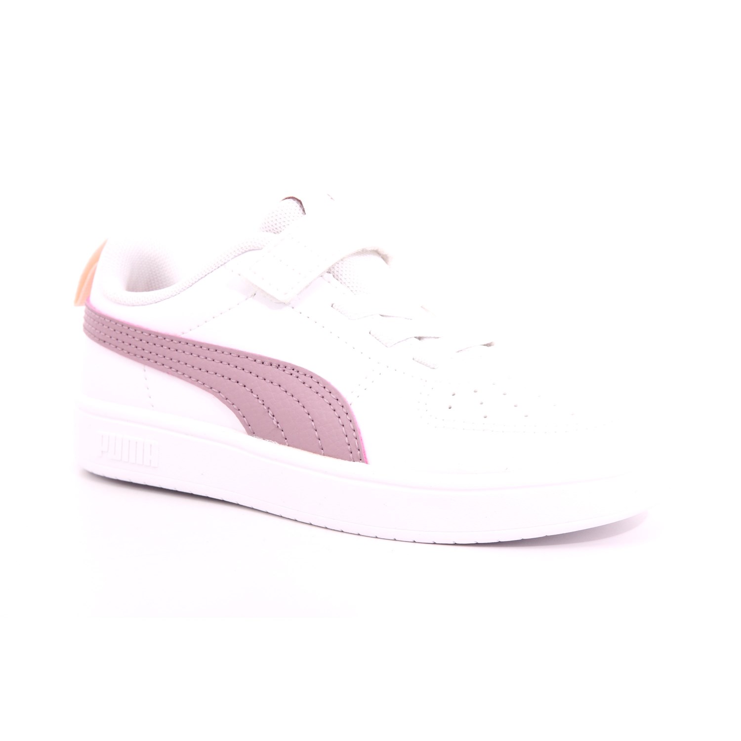 Scarpa Strappi + Elastico Puma Bambina Bianco Scarpa Strappi + Elastico Puma Bambina Bianco Scarpe 1099 - 38583608