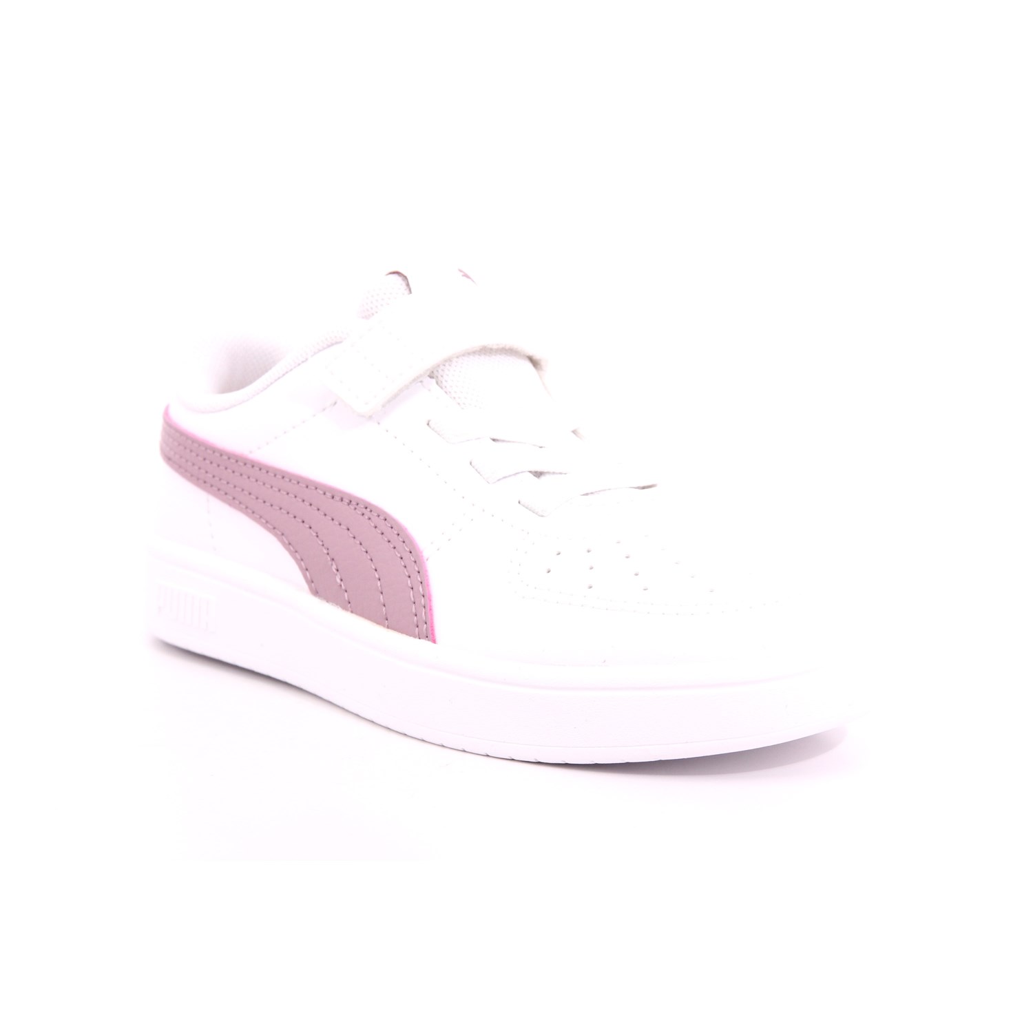 Scarpa Strappi + Elastico Puma Bambina Bianco Scarpa Strappi + Elastico Puma Bambina Bianco Scarpe 1099 - 38583608