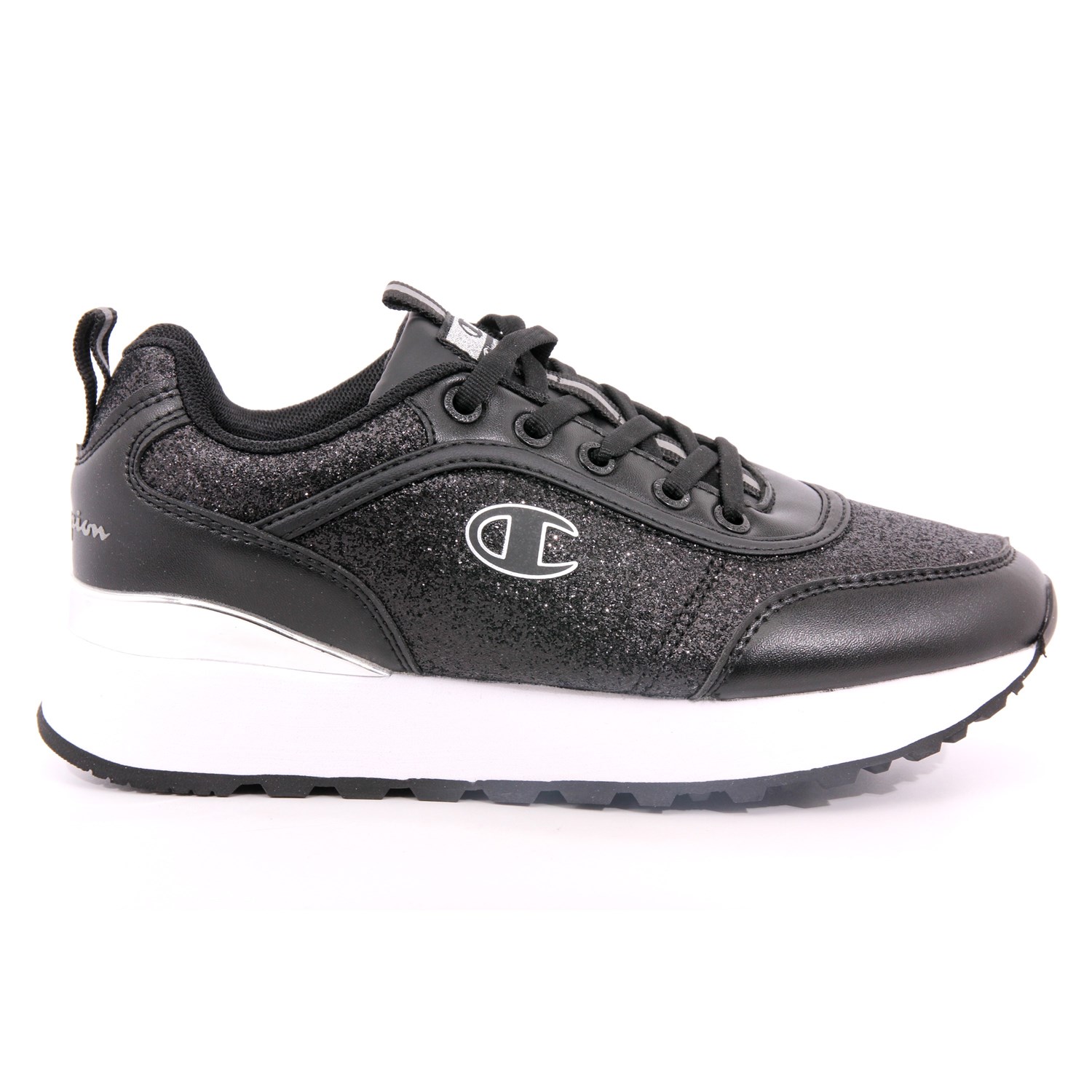 Scarpa Allacciata Champion Donna Nero Scarpa Allacciata Champion Donna Nero Scarpe 919 - S11550