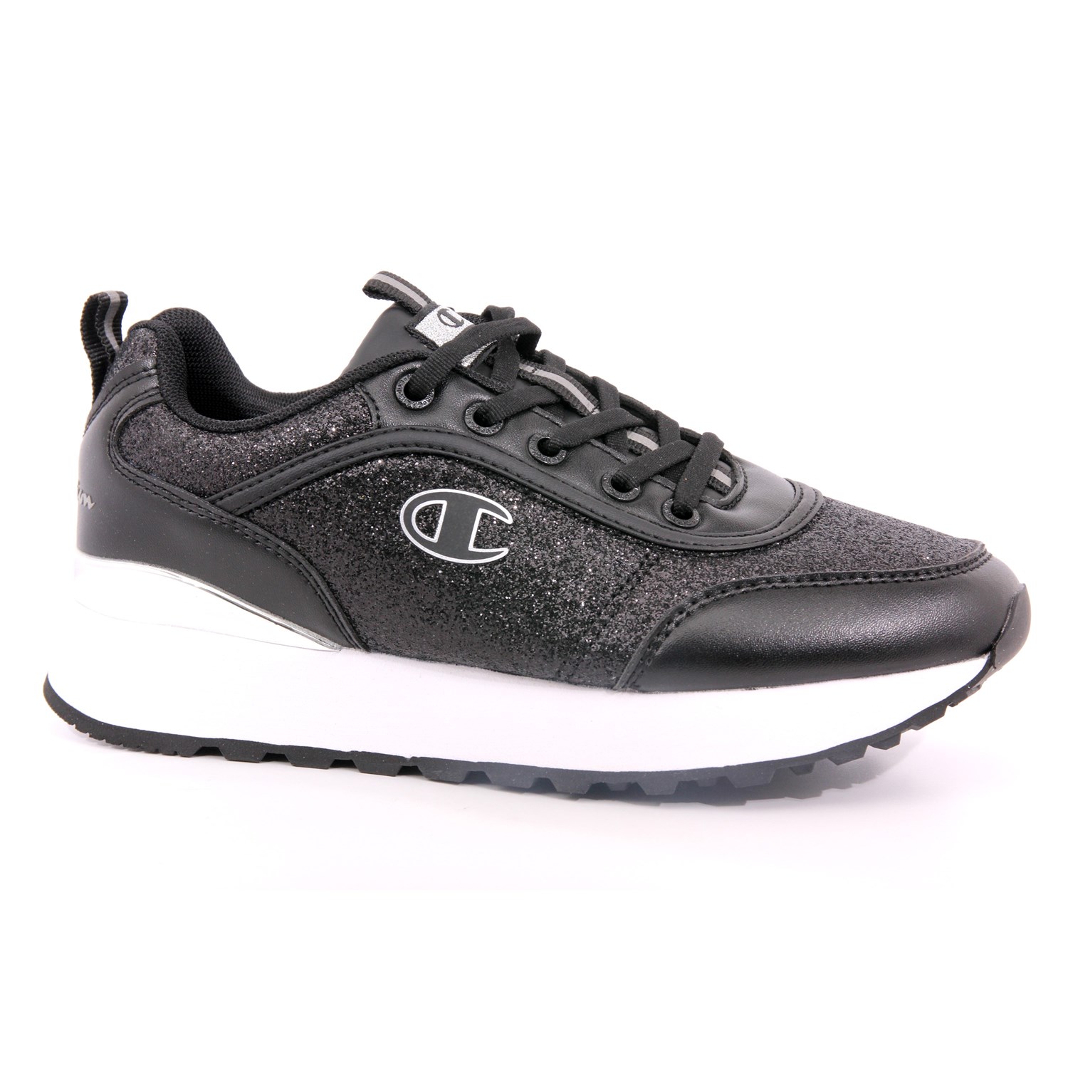 Scarpa Allacciata Champion Donna Nero Scarpa Allacciata Champion Donna Nero Scarpe 919 - S11550