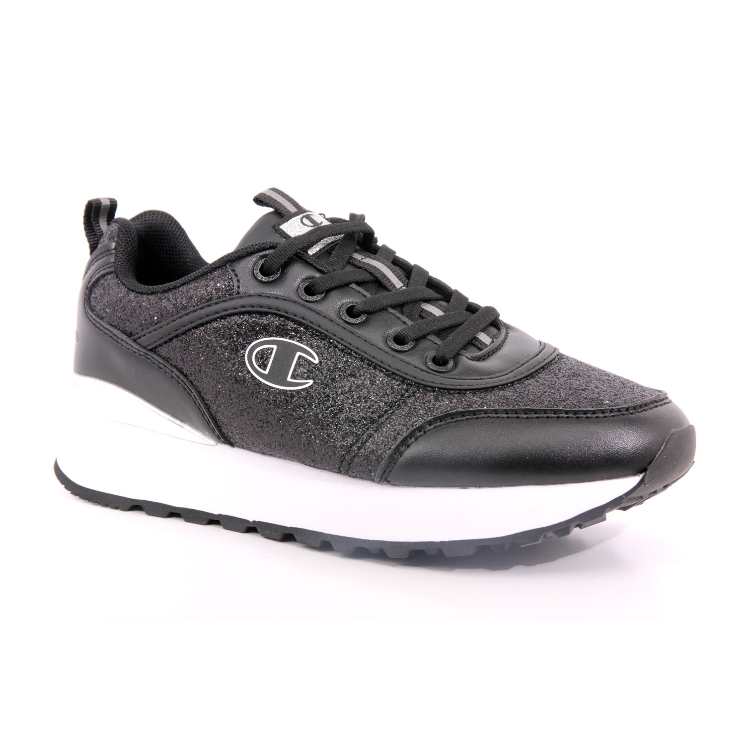 Scarpa Allacciata Champion Donna Nero Scarpa Allacciata Champion Donna Nero Scarpe 919 - S11550
