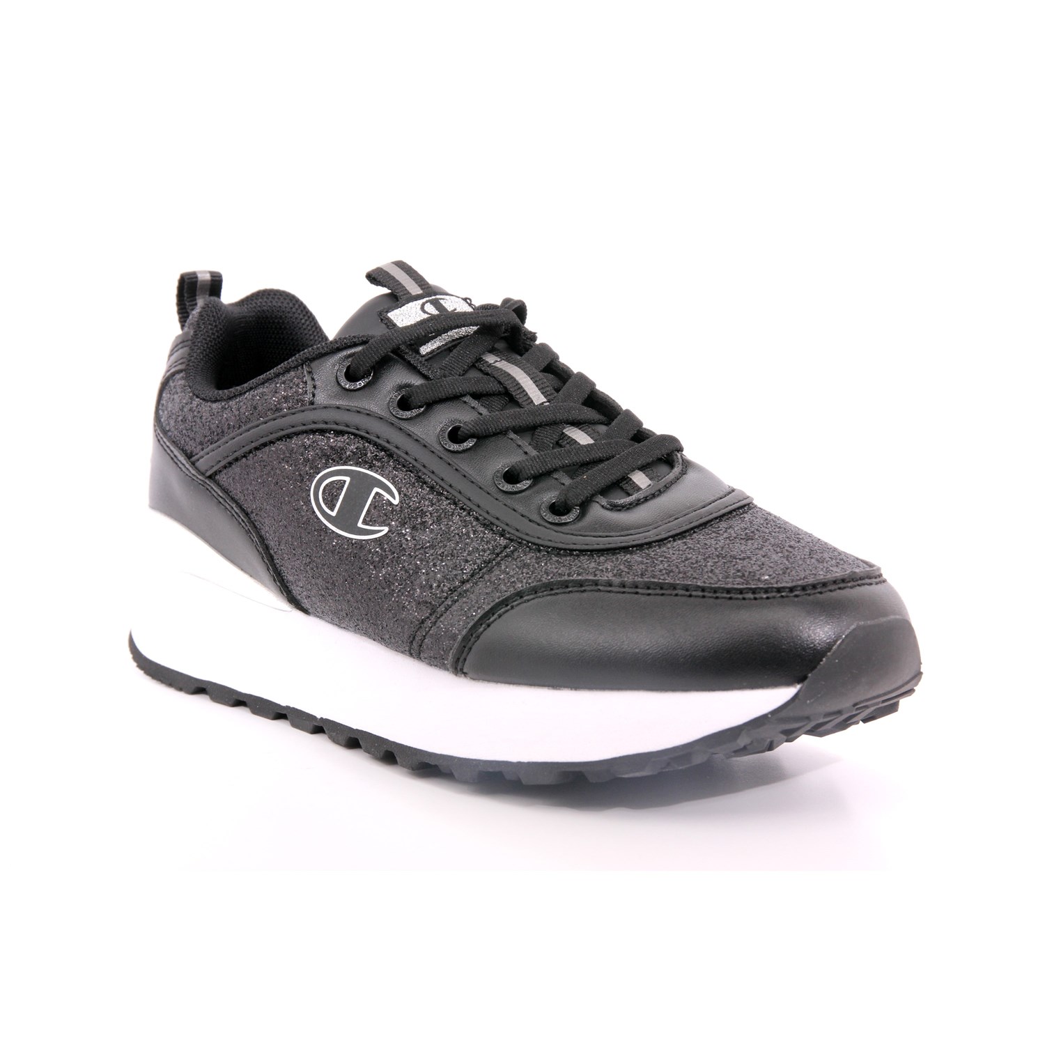 Scarpa Allacciata Champion Donna Nero Scarpa Allacciata Champion Donna Nero Scarpe 919 - S11550