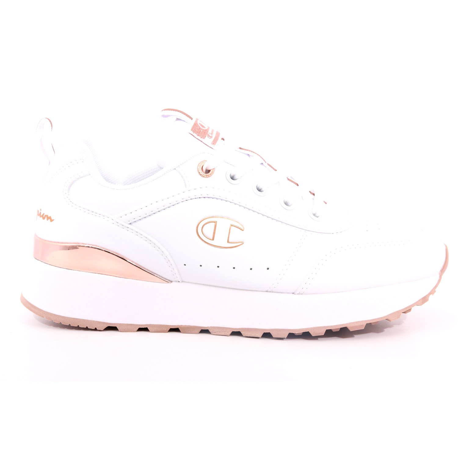 Scarpa Allacciata Champion Donna Bianco Scarpa Allacciata Champion Donna Bianco Scarpe 921 - S11570