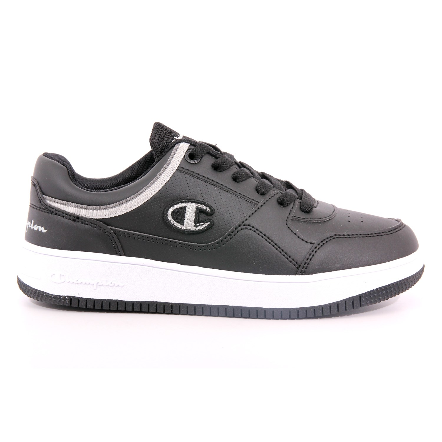 Scarpa Allacciata Champion Bambino Nero Scarpa Allacciata Champion Bambino Nero Scarpe 926 - S32407