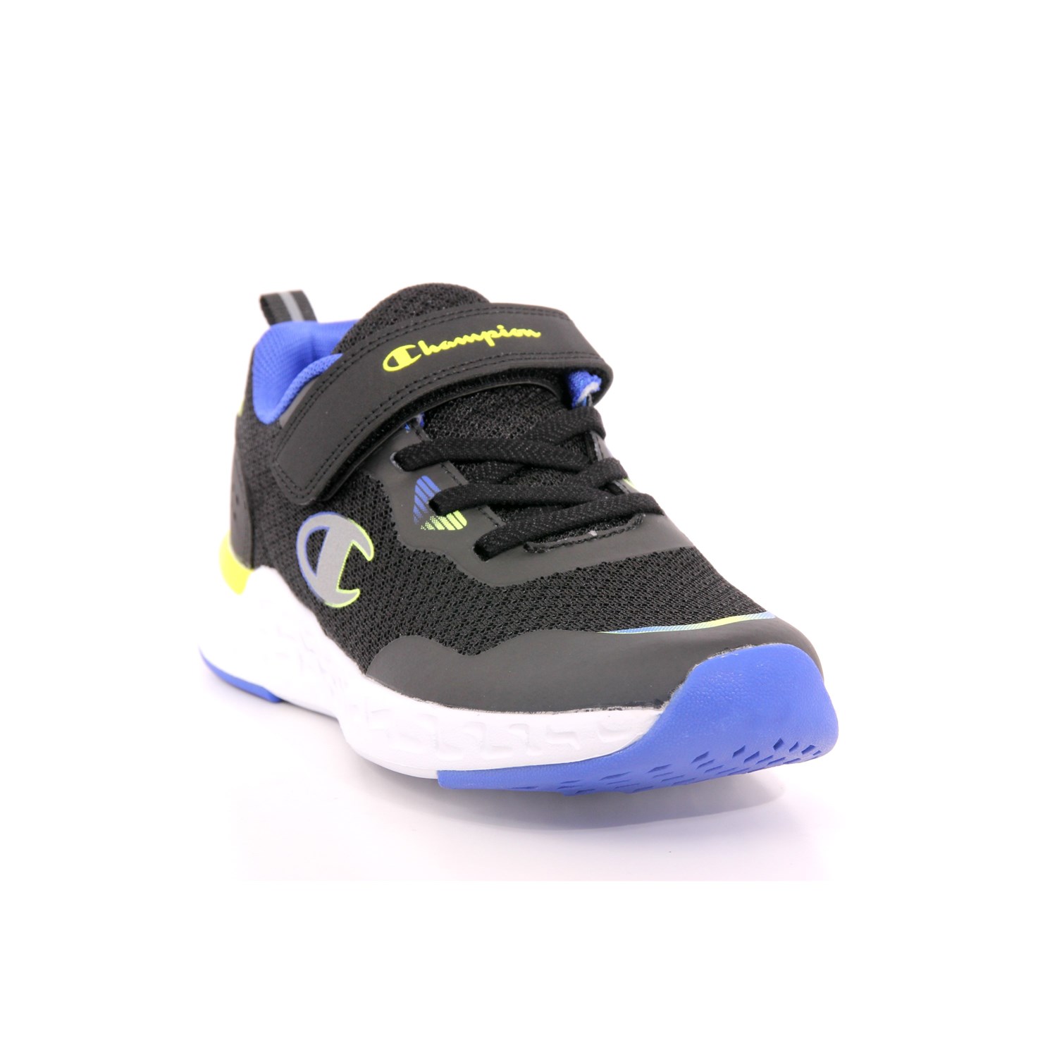 Scarpa Strappi + Elastico Champion Bambino Nero Scarpa Strappi + Elastico Champion Bambino Nero Scarpe 935 - S32664