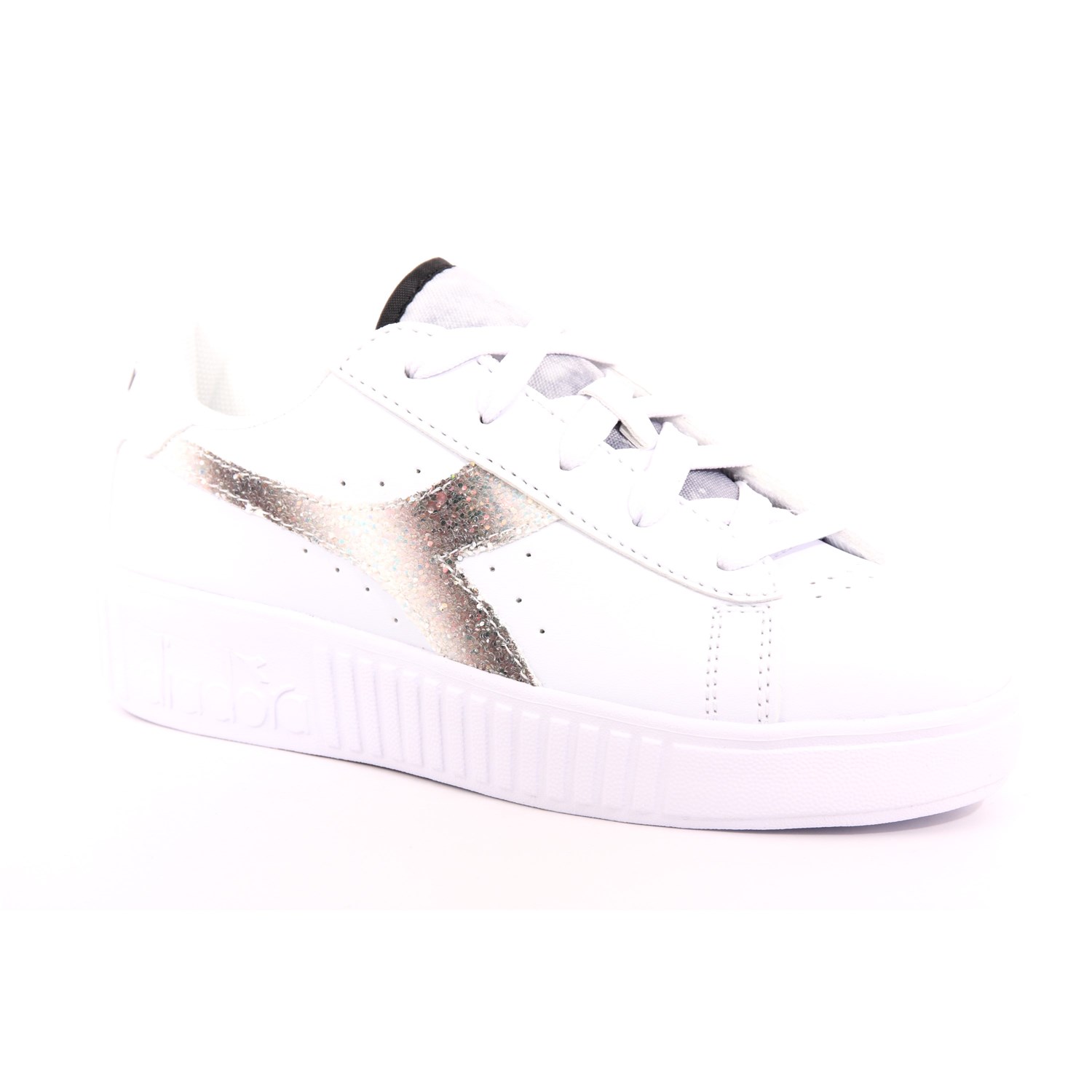 Scarpa Allacciata Diadora Bambina Bianco Scarpa Allacciata Diadora Bambina Bianco Scarpe 403 - 101.179251