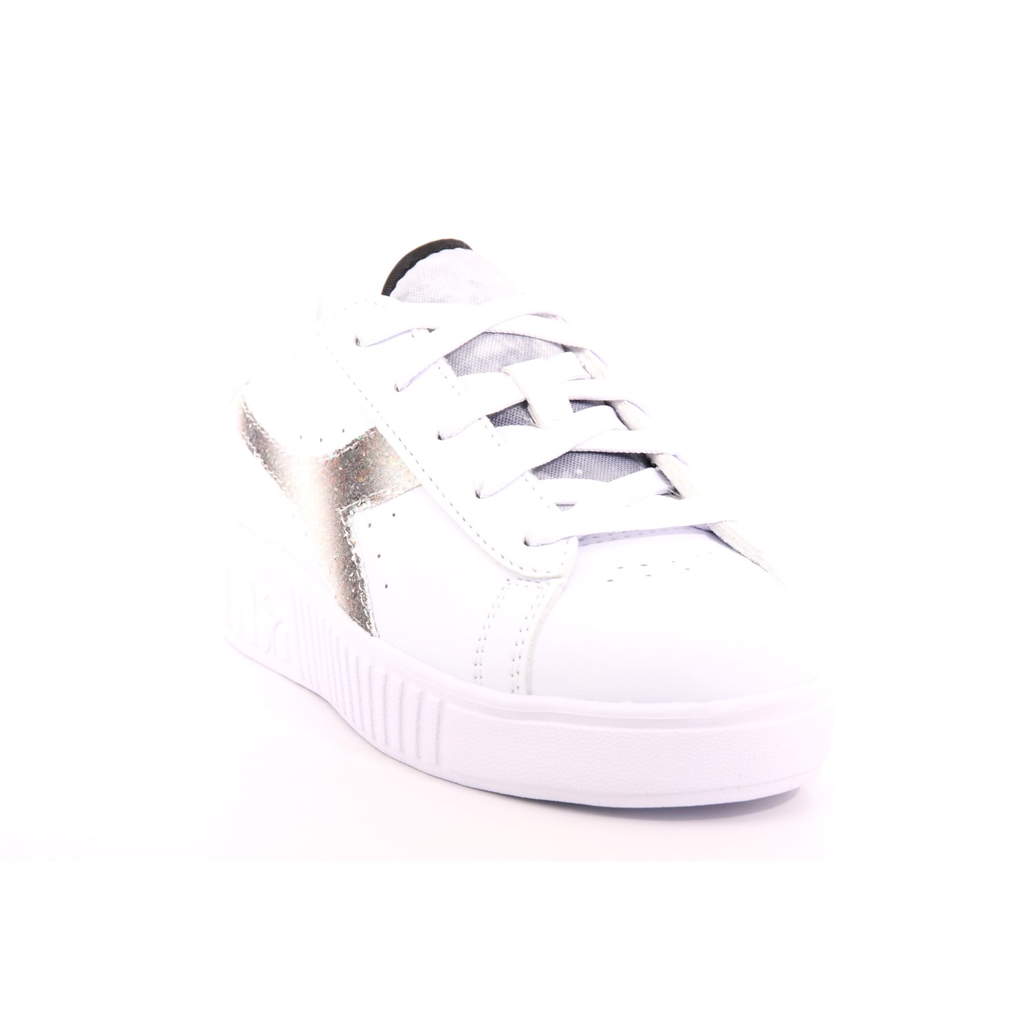 Scarpa Allacciata Diadora Bambina Bianco Scarpa Allacciata Diadora Bambina Bianco Scarpe 403 - 101.179251