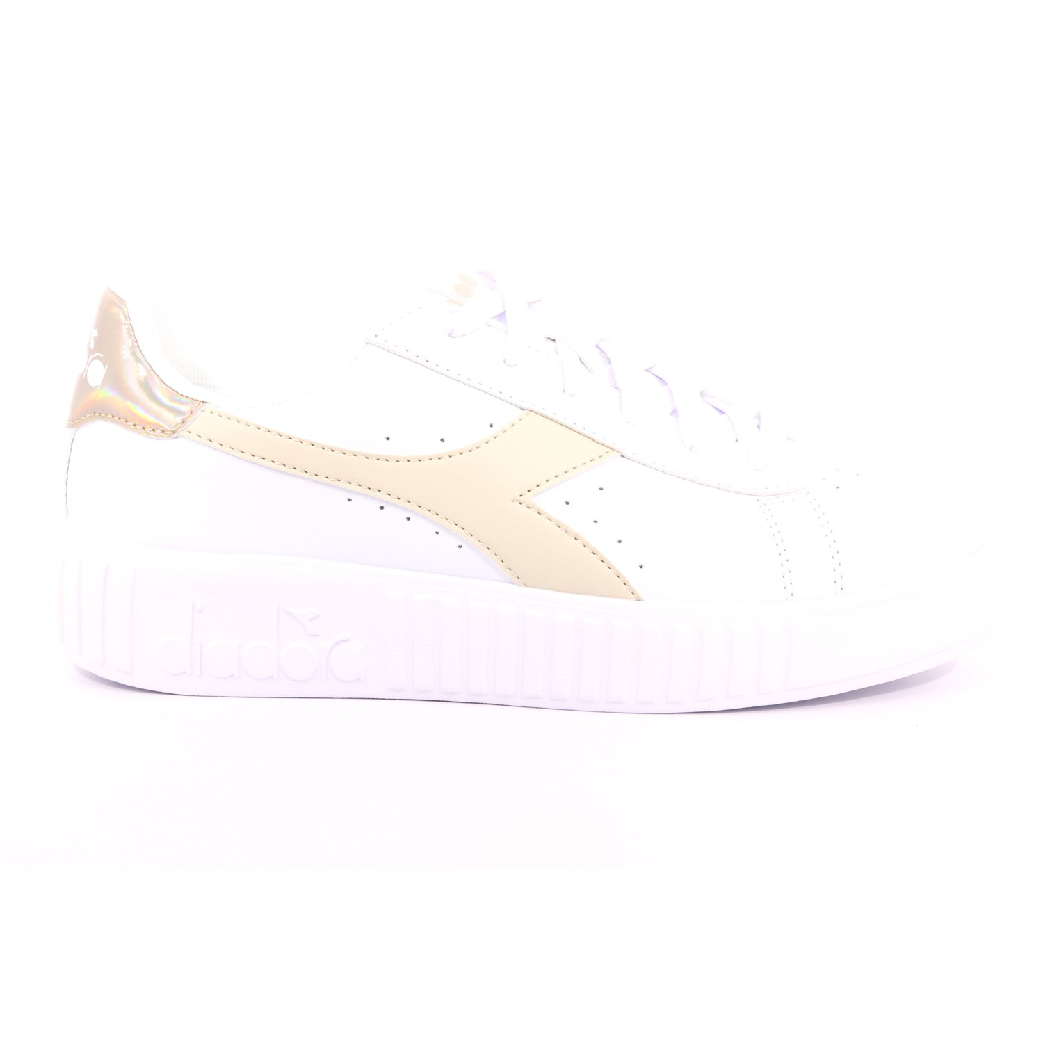 Scarpa Allacciata Diadora Bambina Bianco Scarpa Allacciata Diadora Bambina Bianco Scarpe 405 - 101.177376