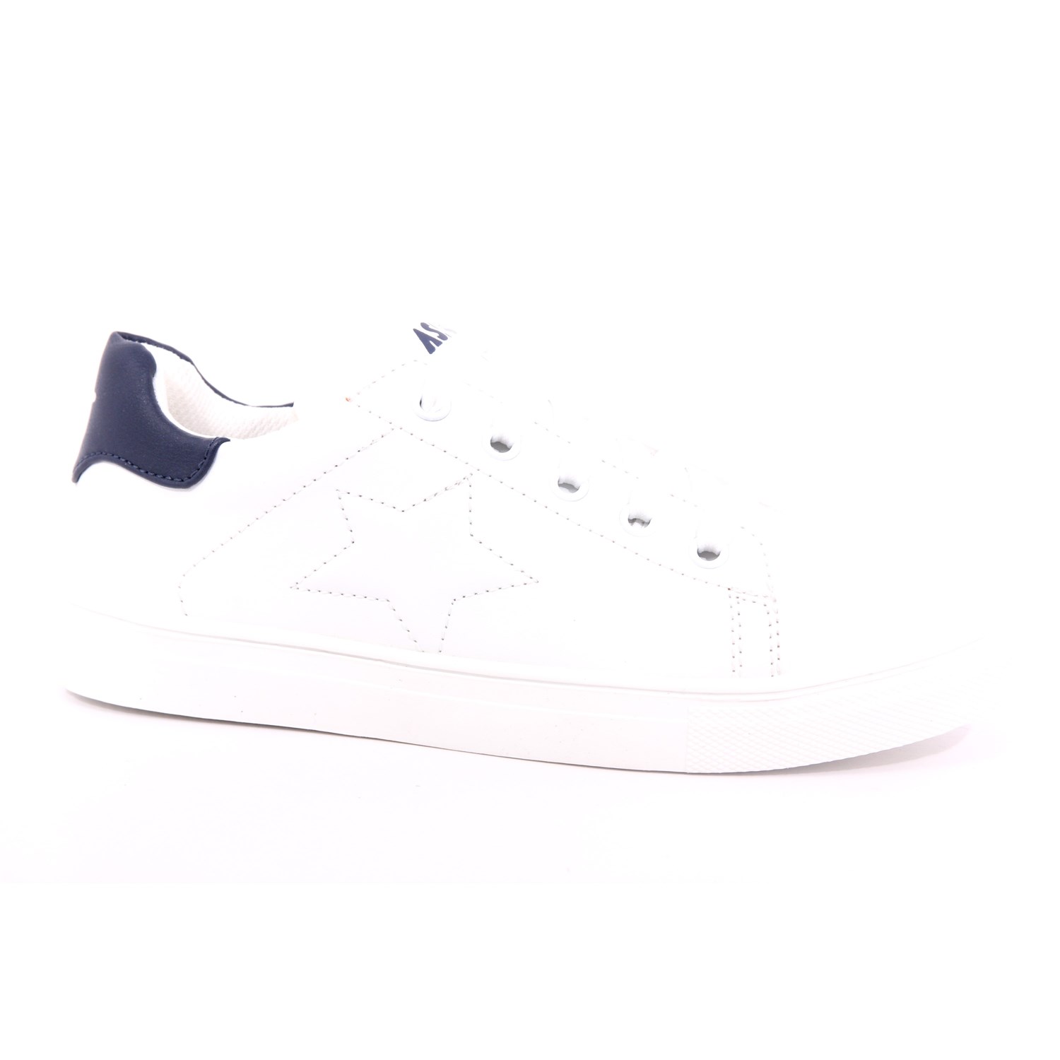 Scarpa Allacciata Asso Bambino Bianco Scarpa Allacciata Asso Bambino Bianco Scarpe 520 - AG14606A