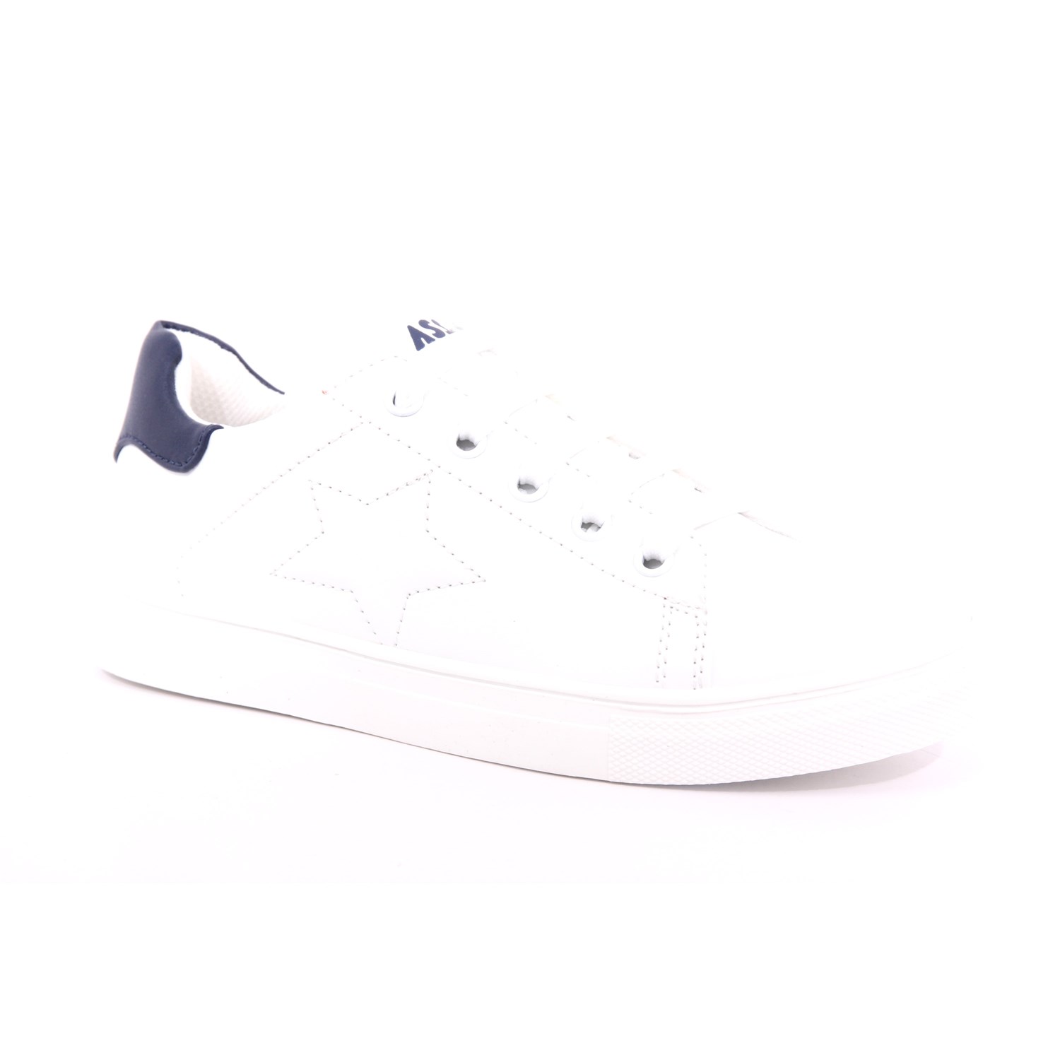 Scarpa Allacciata Asso Bambino Bianco Scarpa Allacciata Asso Bambino Bianco Scarpe 520 - AG14606A