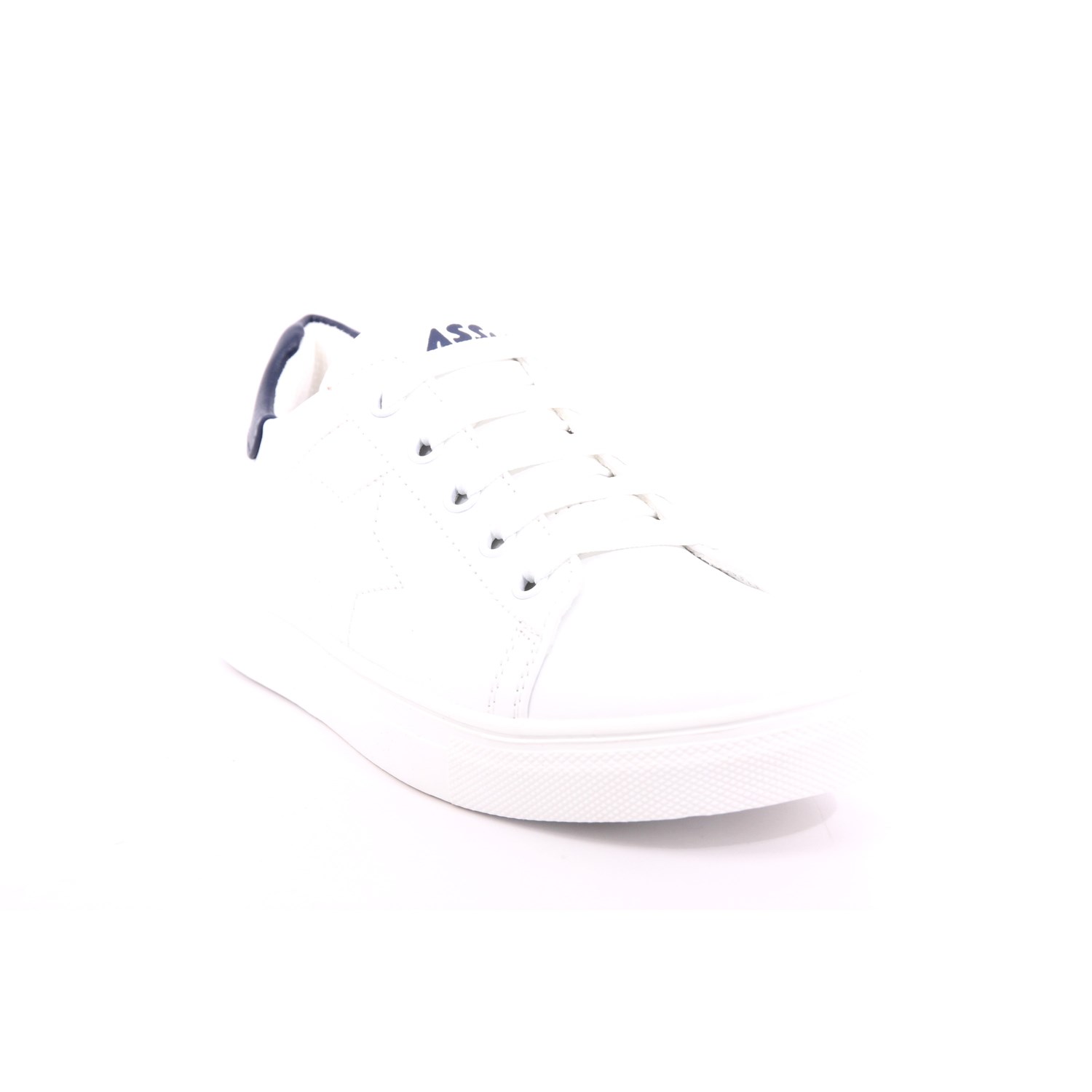 Scarpa Allacciata Asso Bambino Bianco Scarpa Allacciata Asso Bambino Bianco Scarpe 520 - AG14606A