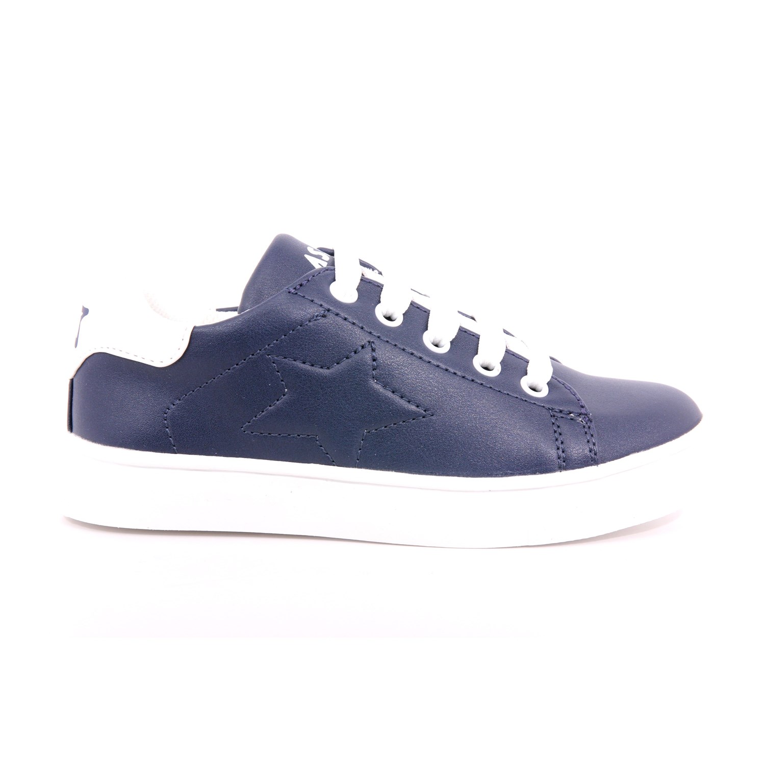 Scarpa Allacciata Asso Bambino Blu Scarpa Allacciata Asso Bambino Blu Scarpe 521 - AG14606B