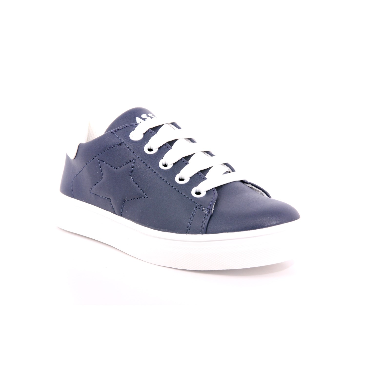 Scarpa Allacciata Asso Bambino Blu Scarpa Allacciata Asso Bambino Blu Scarpe 521 - AG14606B