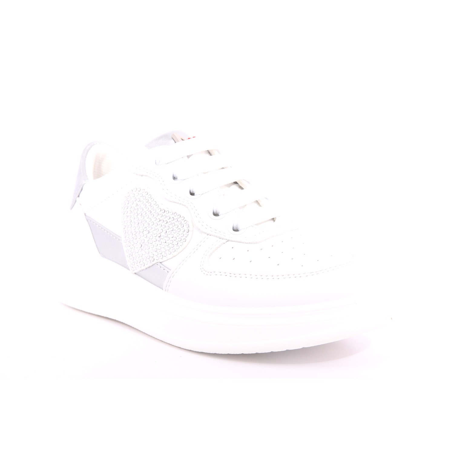 Scarpa Allacciata Asso Bambina Bianco Scarpa Allacciata Asso Bambina Bianco Scarpe 523 - AG14521C