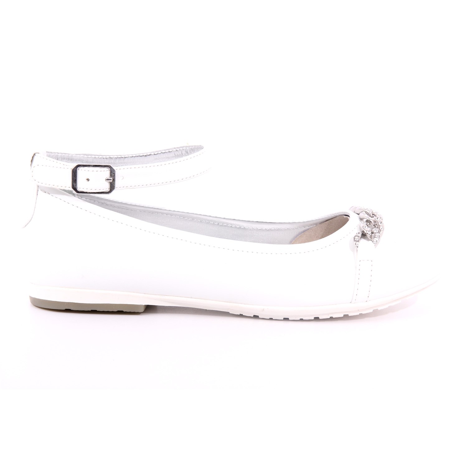 Ballerina Cerimonia Asso Bambina Bianco Ballerina Cerimonia Asso Bambina Bianco Scarpe 525 - AG14505A