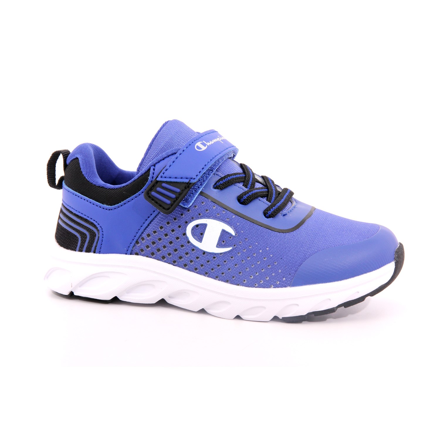 Scarpa Strappi + Elastico Champion Bambino Azzurro Scarpa Strappi + Elastico Champion Bambino Azzurro Scarpe 940 - S32466