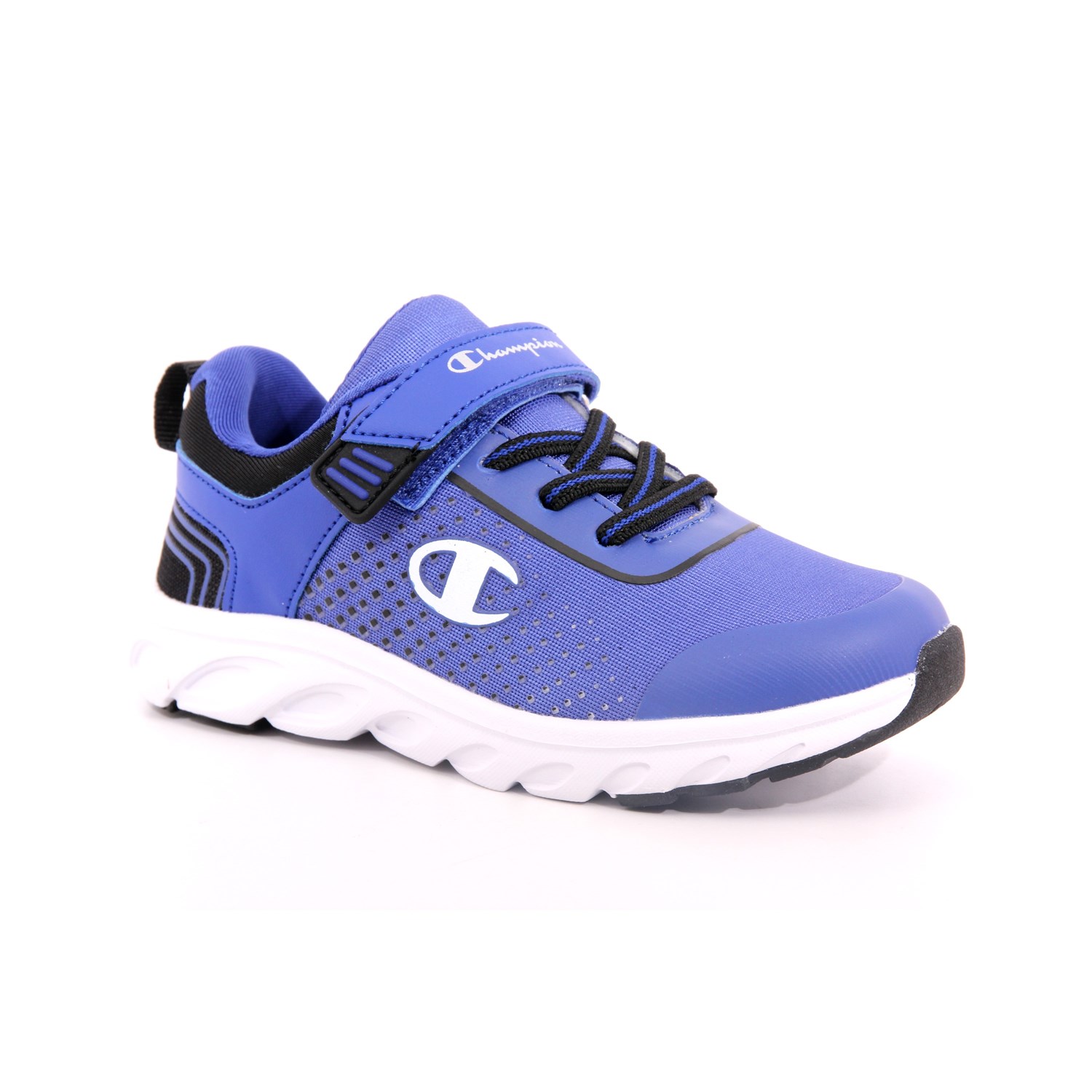 Scarpa Strappi + Elastico Champion Bambino Azzurro Scarpa Strappi + Elastico Champion Bambino Azzurro Scarpe 940 - S32466