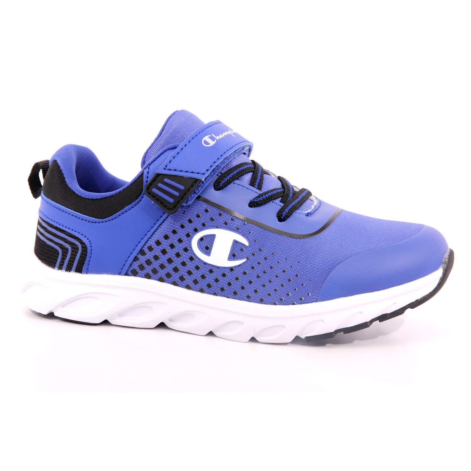 Scarpa Strappi + Elastico Champion Bambino Azzurro Scarpa Strappi + Elastico Champion Bambino Azzurro Scarpe 941 - S32467