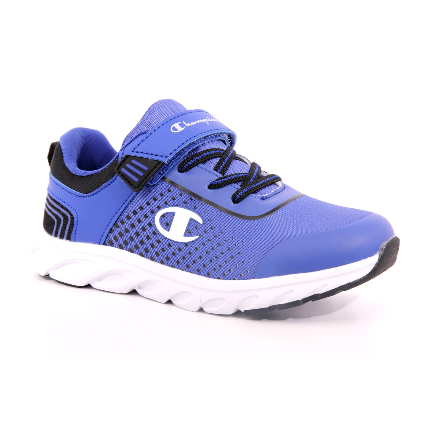 Scarpa Strappi + Elastico Champion Bambino Azzurro Scarpa Strappi + Elastico Champion Bambino Azzurro Scarpe 941 - S32467