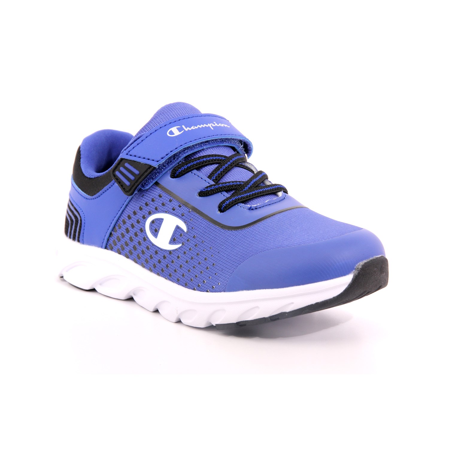Scarpa Strappi + Elastico Champion Bambino Azzurro Scarpa Strappi + Elastico Champion Bambino Azzurro Scarpe 941 - S32467