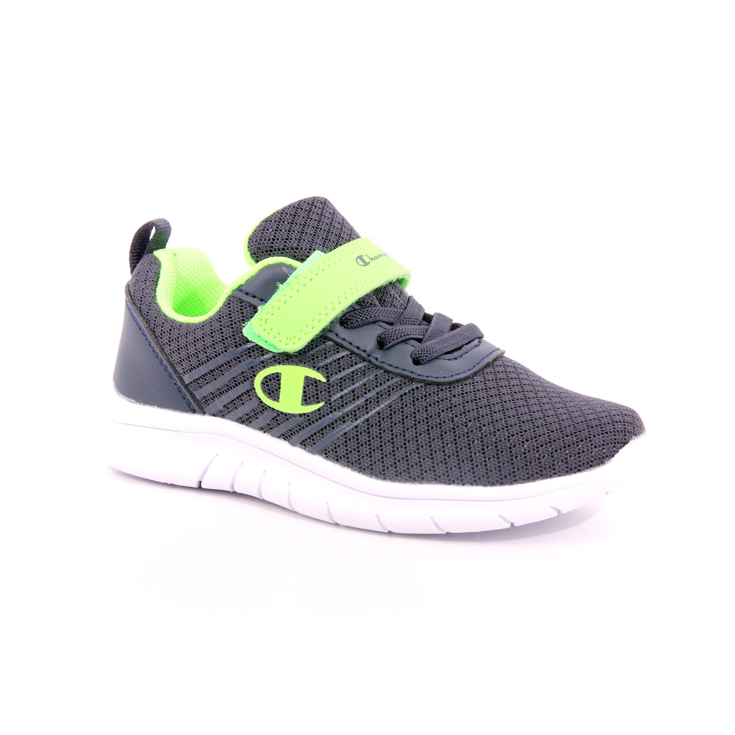 Scarpa Strappi + Elastico Champion Bambino Blu Scarpa Strappi + Elastico Champion Bambino Blu Scarpe 943 - S32478