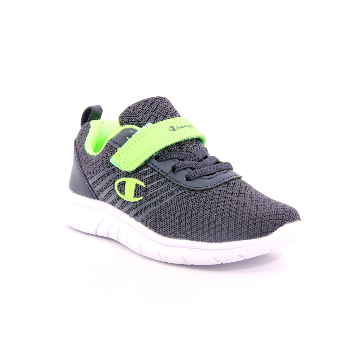 Scarpa Strappi + Elastico Champion Bambino Blu Scarpa Strappi + Elastico Champion Bambino Blu Scarpe 943 - S32478